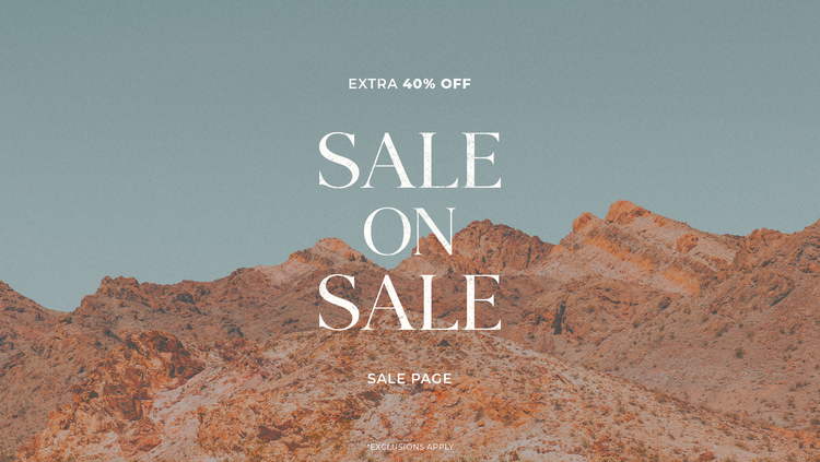 Sale on Sale Extra 40% Off Sale Page *Exclusions Apply