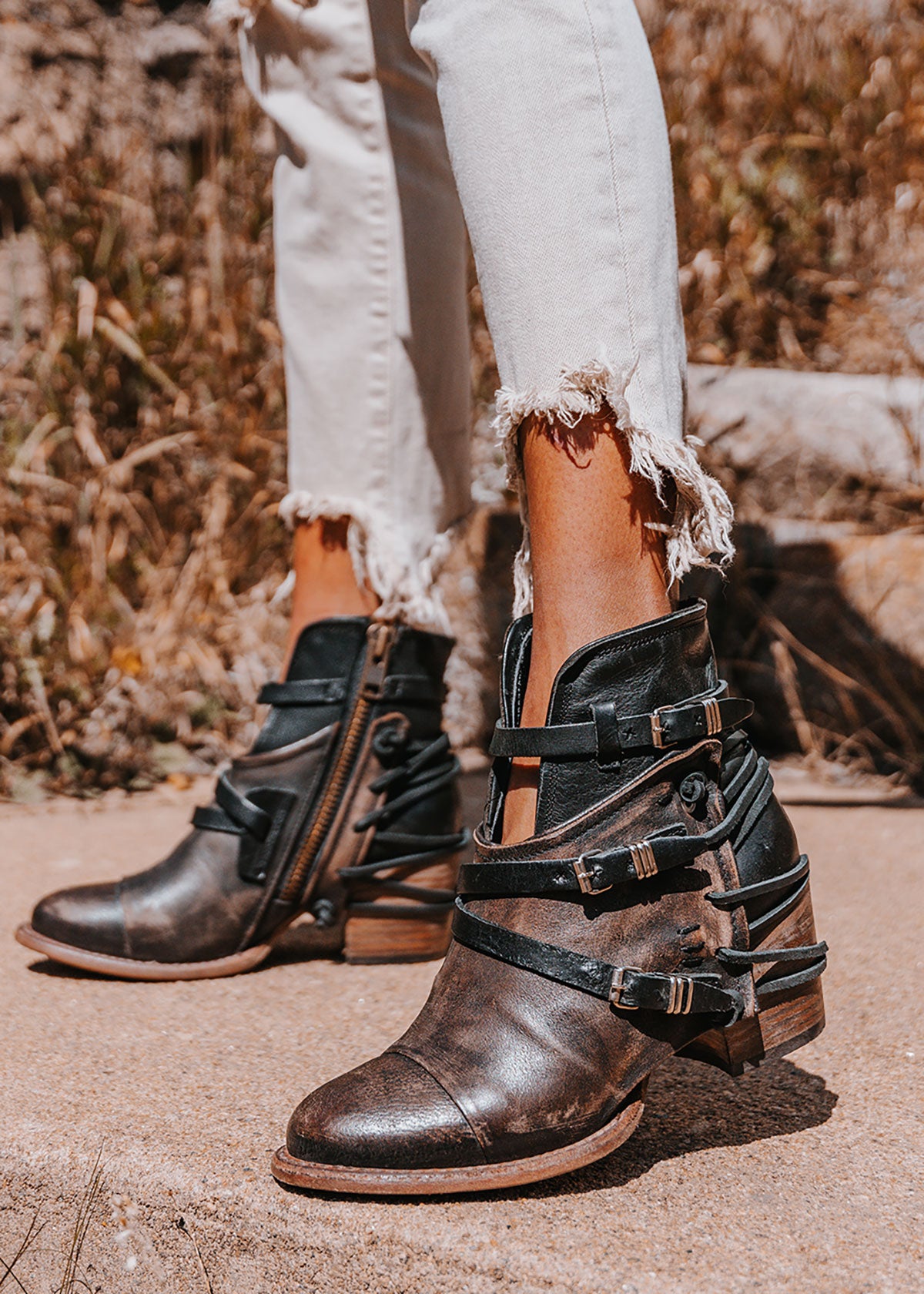 Original Handcrafted Exclusive Leather Boots Booties