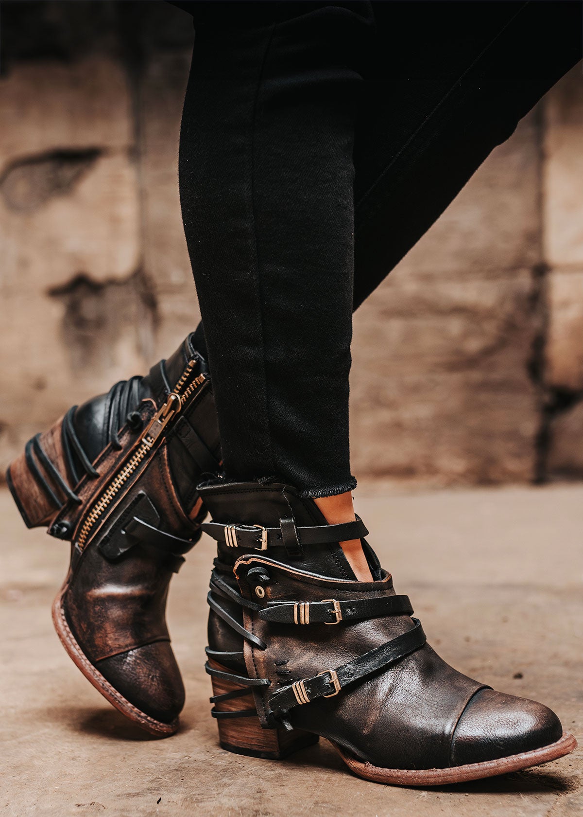 Original Handcrafted Exclusive Leather Boots Booties