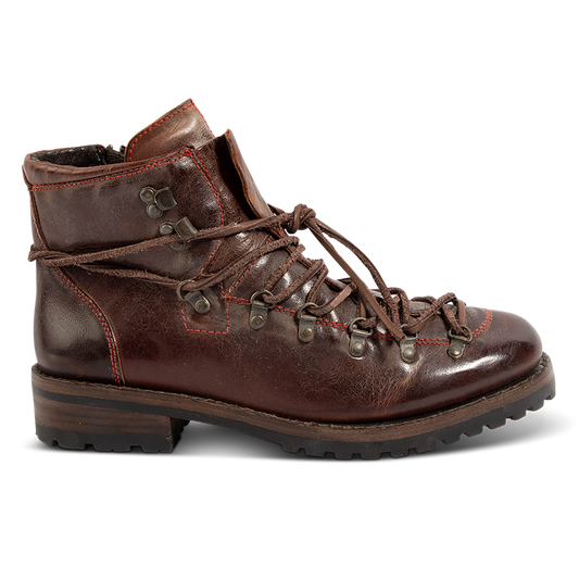 FREEBIRD men's Maddox brown featuring D-ring hardware and adjustable laces