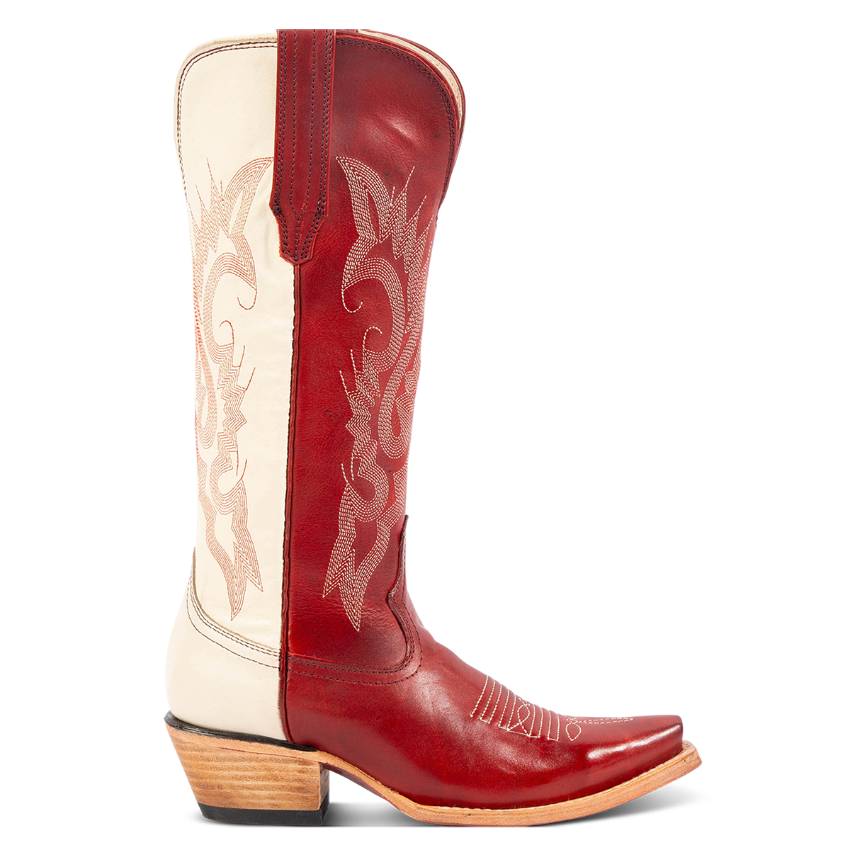 Women's Leather Boots (#3133118_Port Red) – Woodland Canada