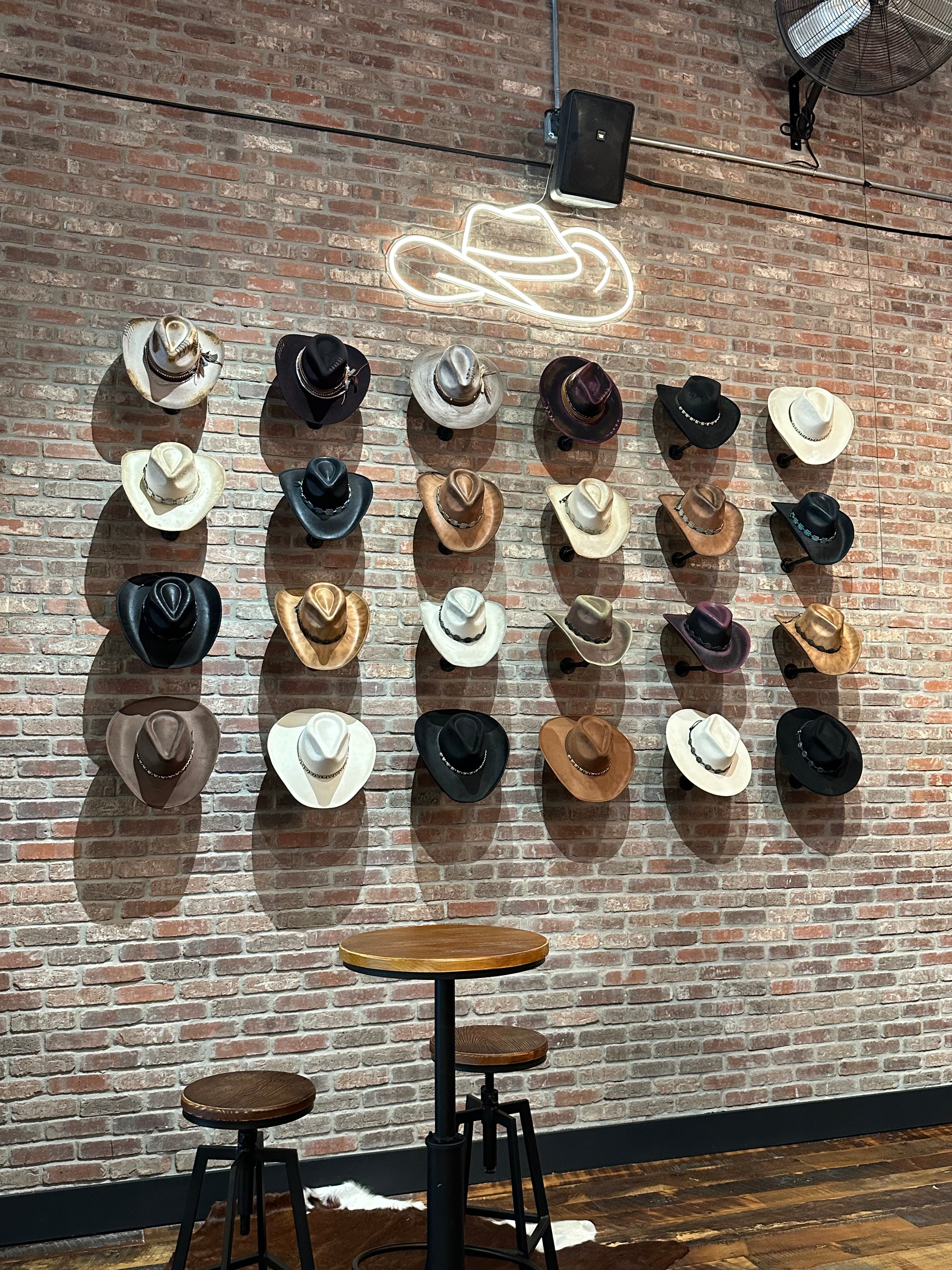 Austin Store hat wall