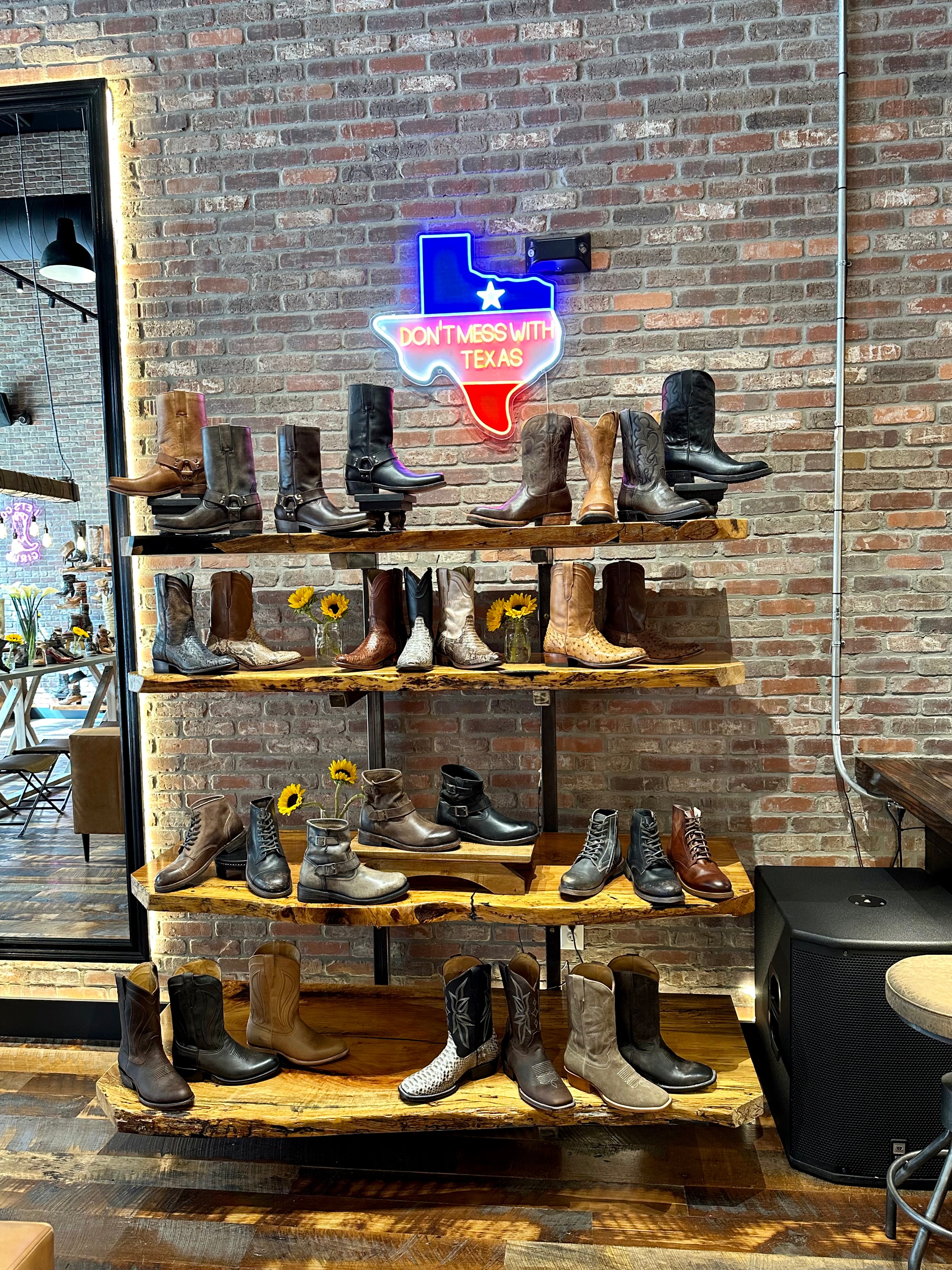 Austin Store Shoe display